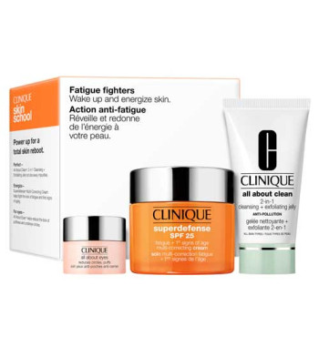 Estuche Clinique Superdefense SPF25 Antifatiga y Primeros Signos del Envejecimiento 50 ml Regalo