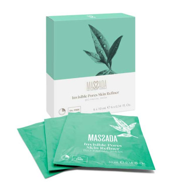 Massada Invisible Pores Skin Refiner Bio Facial Mask 6 uds x 10 ml