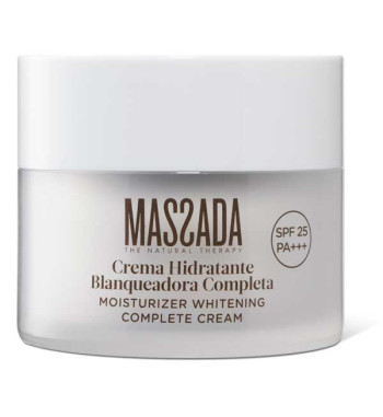 Massada Crema Hidratante Blanqueadora Completa SPF25 PA