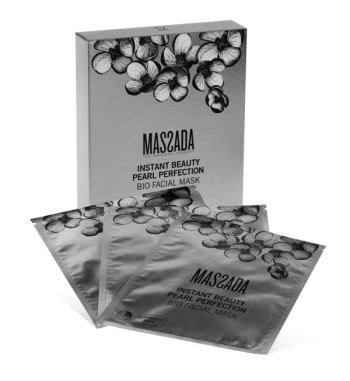 Massada Instant Beauty Pearl Perfection Bio Facial Mask 6 Uds