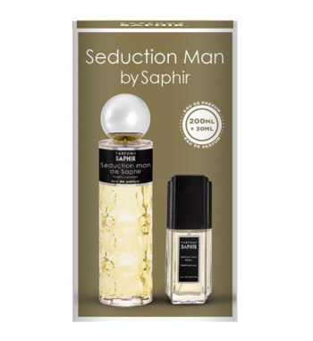 Estuche Saphir Seduction Man Eau de Parfum 200 ml Regalo